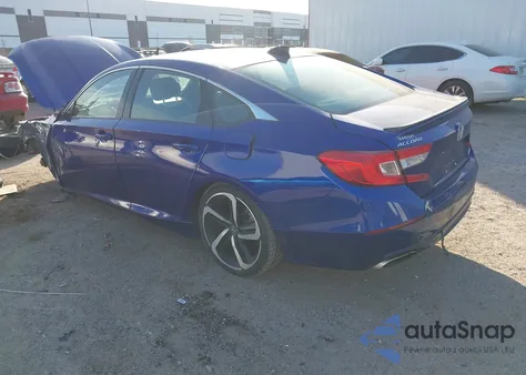 2022 Honda Accord Sport из США, поврежденный, VIN 1HGCV1F38NA121593
